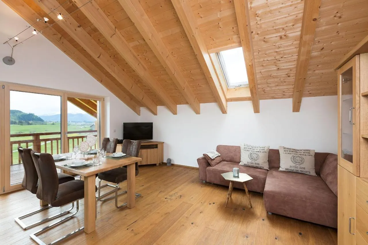 Ferienwohnung Bergblick Dachgeschoss Hopferau Apartment